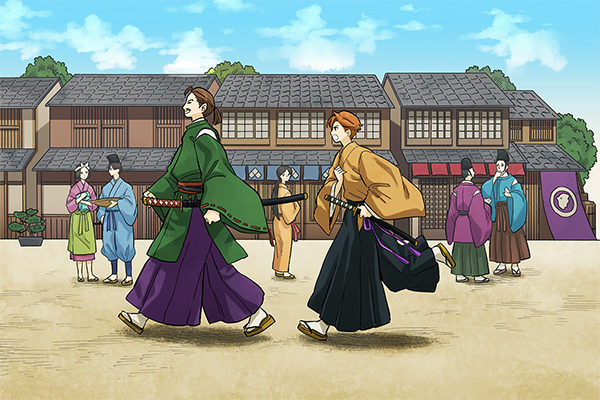 都での日々
