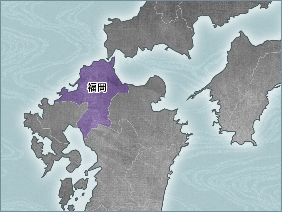 福岡県 地図