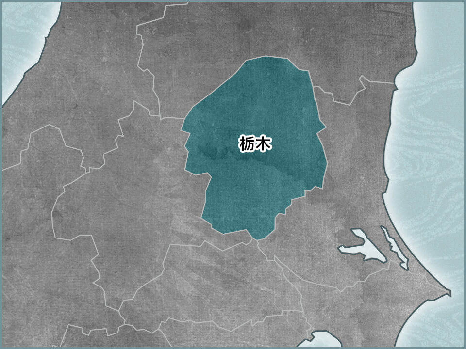 栃木県 地図