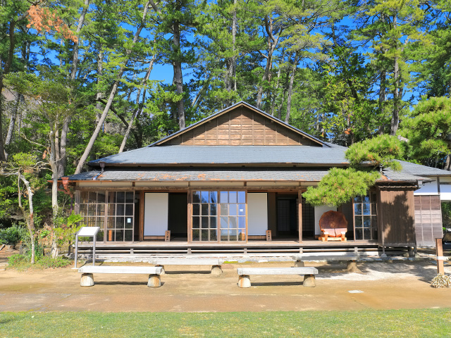 五浦海岸の岡倉天心邸