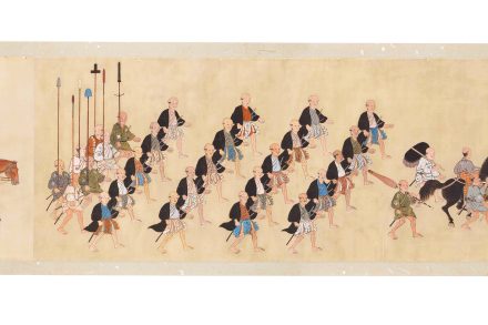 島津忠徳公登営図絵巻