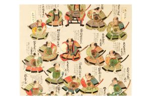 徳川二十五将画幅