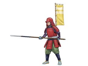 実用性とファッション性を兼ね備えた旗指物