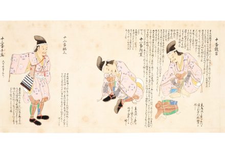 伊勢貞丈 鎧着用之次第巻物