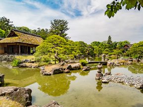 小堀遠州が作庭した日本庭園