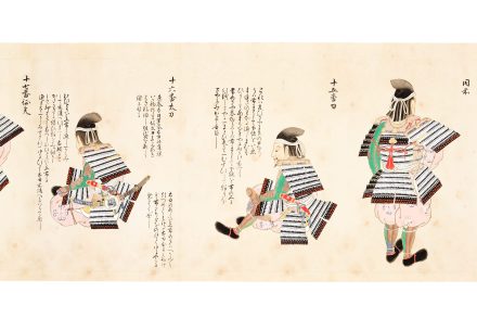 伊勢貞丈 鎧着用之次第巻物