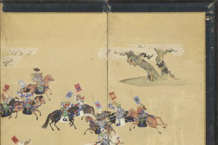 小笠原家教練屛風 中形 六曲 一隻