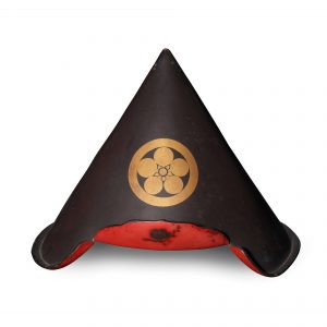 かず様用 陣笠 サムライ 武具 帽子 戦国 家紋 工芸品 骨董品