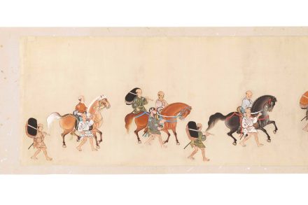 島津忠徳公登営図絵巻