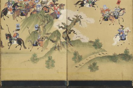 小笠原家教練屛風 中形 六曲 一隻