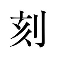刻